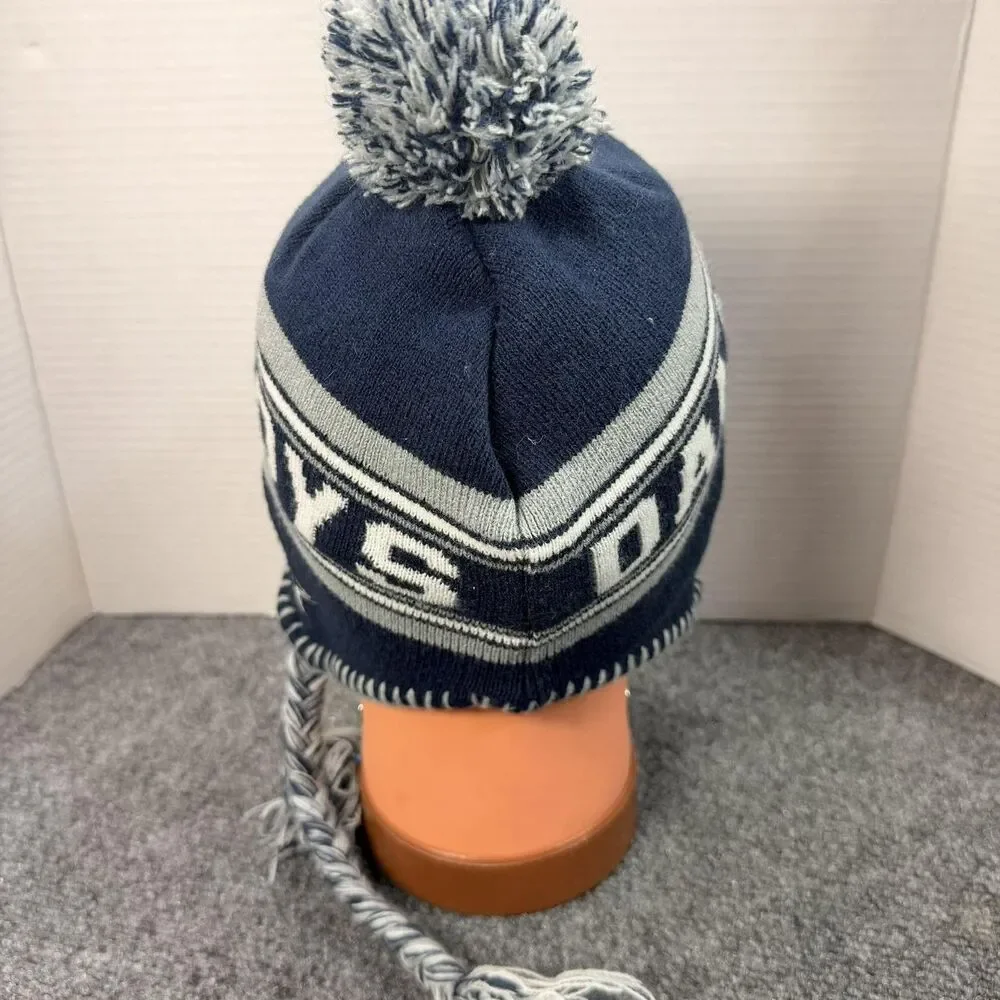 Dallas Cowboys Hat Cap Youth One Size Blue Beanie NFL Football Team Apparel